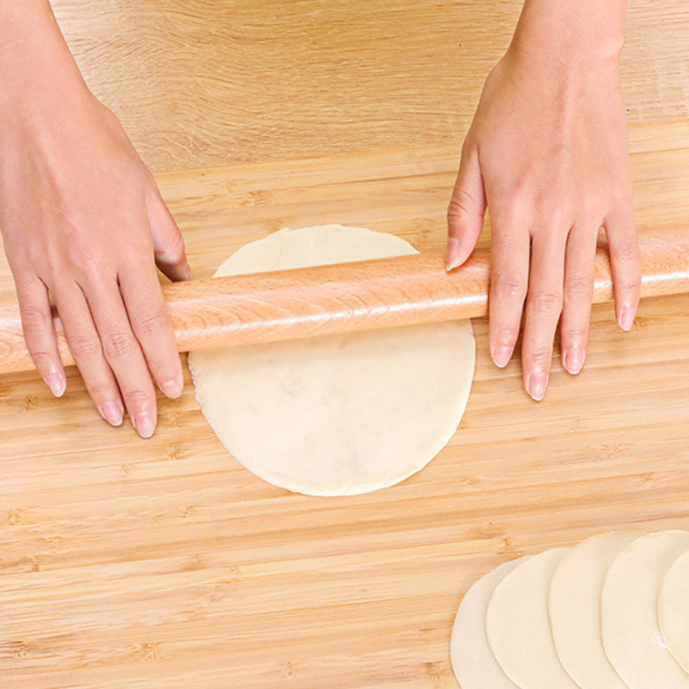6Pcs Wood Rolling Pin Set Non- - Kitchen Roller Baking 评论和价格