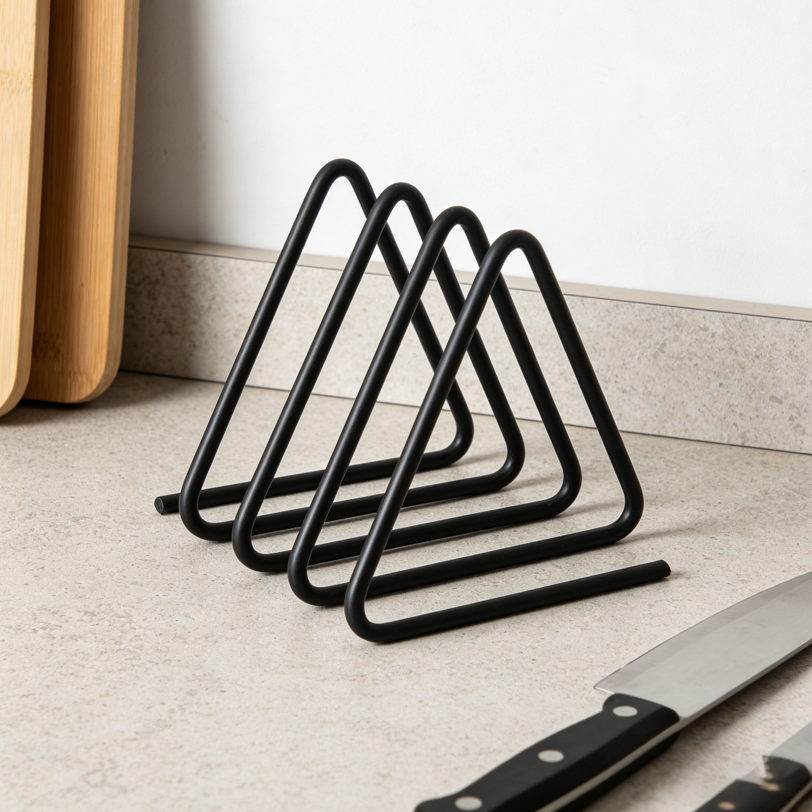 Triangle Cutting Board Holder  - Kitchen Baking Rack 评论和价格