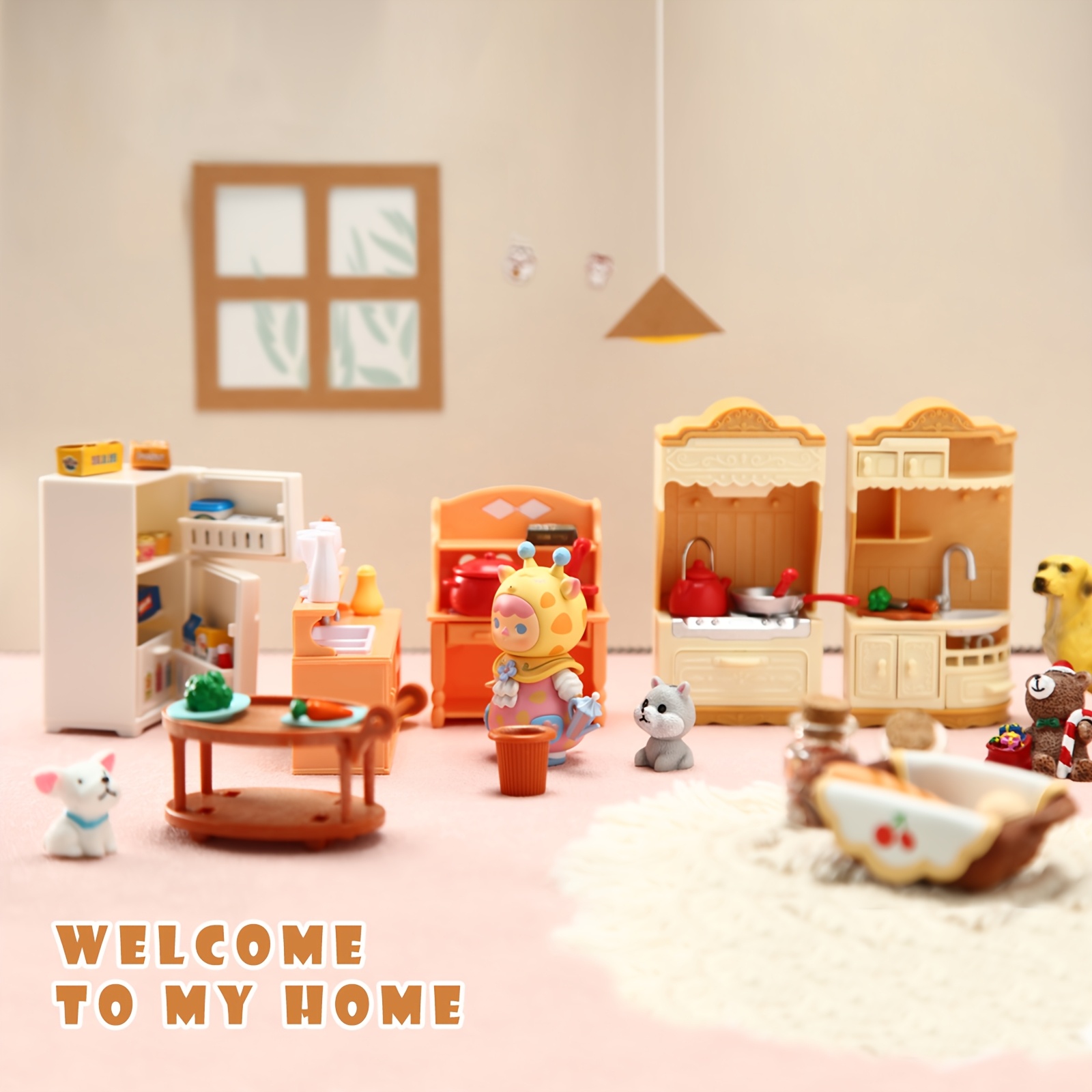 1:12 Dollhouse Miniature Furni - Kitchen Uncle 评论和价格