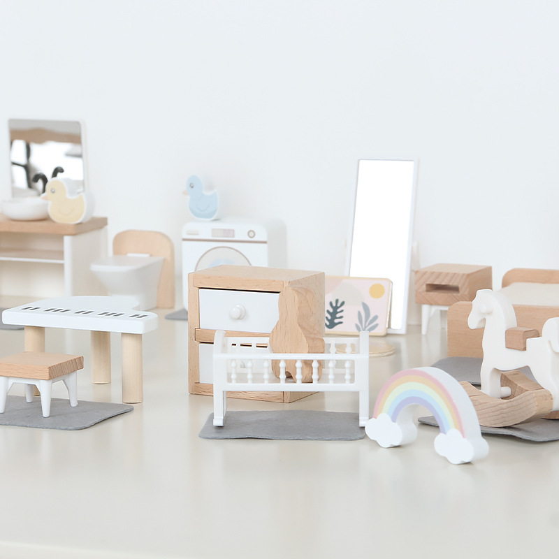 Modern dollhouse furniture kit - Kitchen Uncle 评论和价格