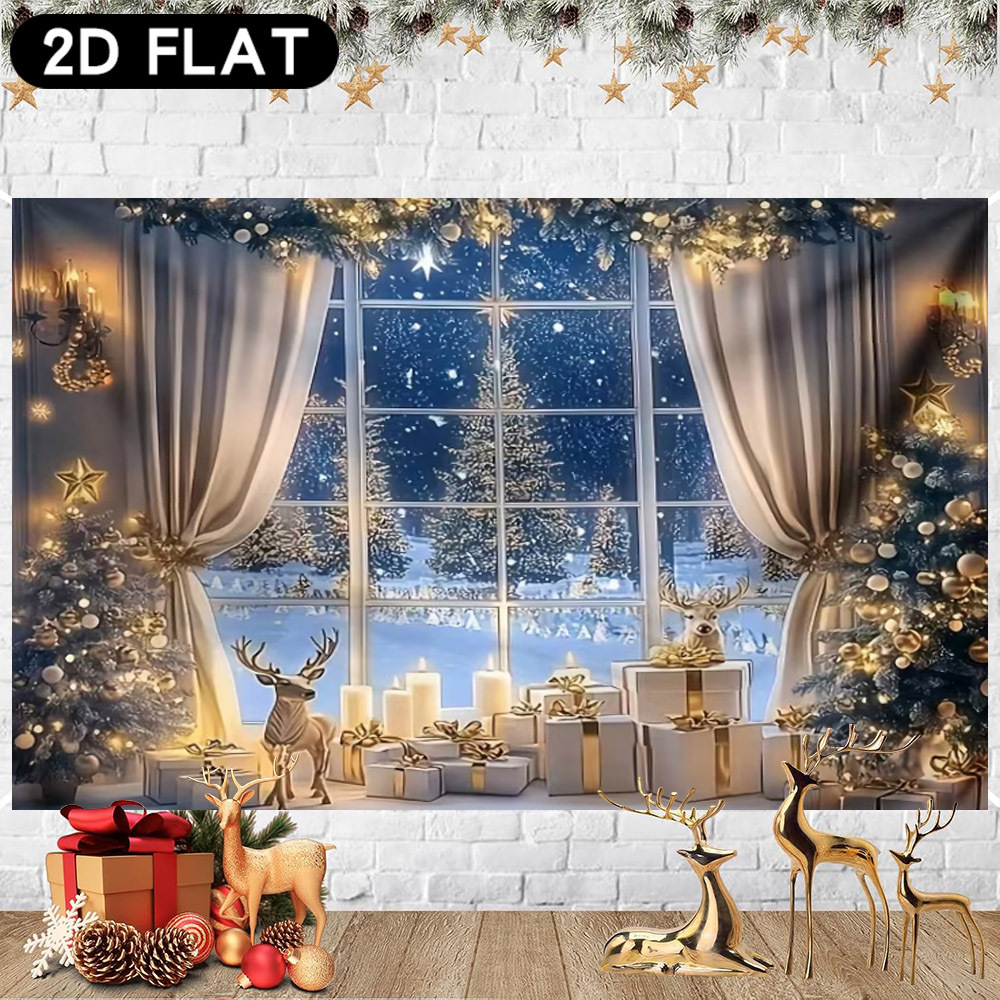 White winter Christmas backgro - Kitchen Baking Background 评论和价格