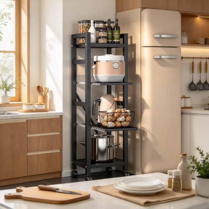 Pull-out Kitchen Rack, Floor P - Kitchen Baking Cart 评论和价格